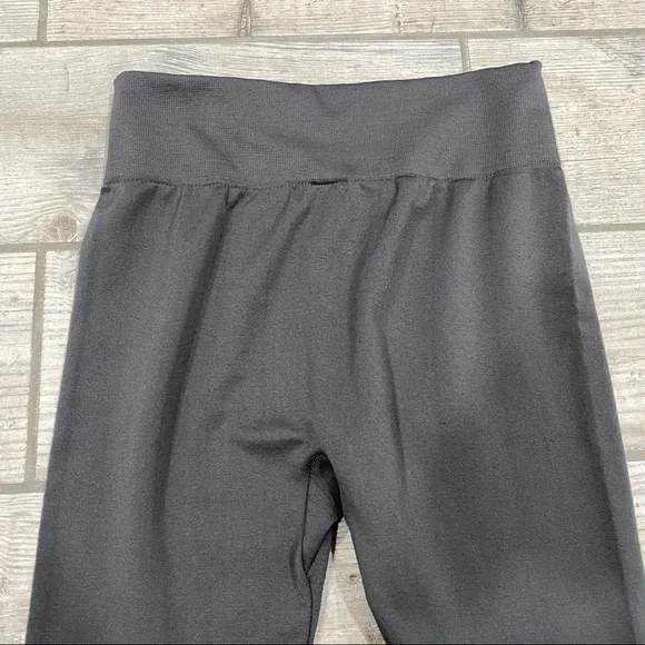 *Lowest possible price* | Dark Gray High Waisted New Mix Leggings - Picture 9 of 11